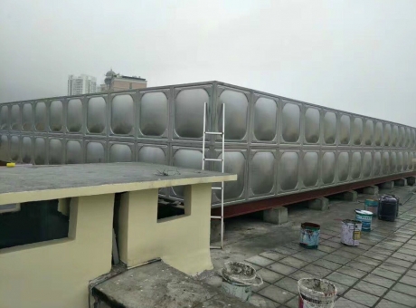 消防水箱完工效果圖